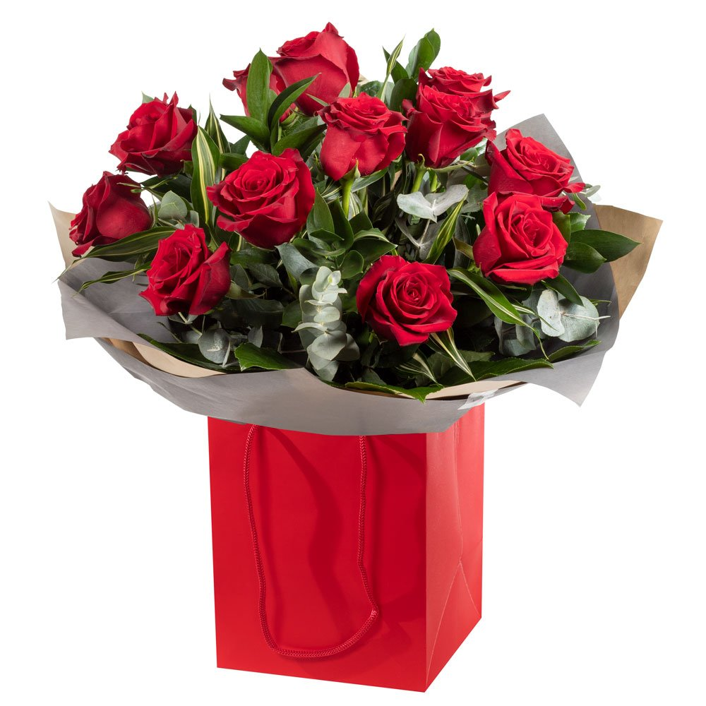 For My Sweetheart- 12 red roses